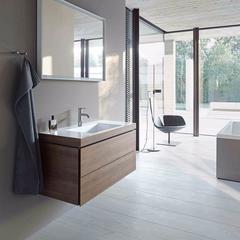 Duravit L-Cube LC6927O1313 База с раковиной 500x800x480, 2 выдв.ящика, American Walnut фото