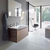 Duravit L-Cube LC6927O1313 База с раковиной 500x800x480, 2 выдв.ящика, American Walnut