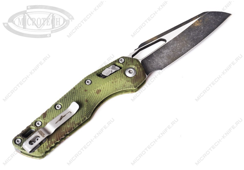 Нож Microtech 210-1FLOBS MSI Outbreak Aluminum Signature Series