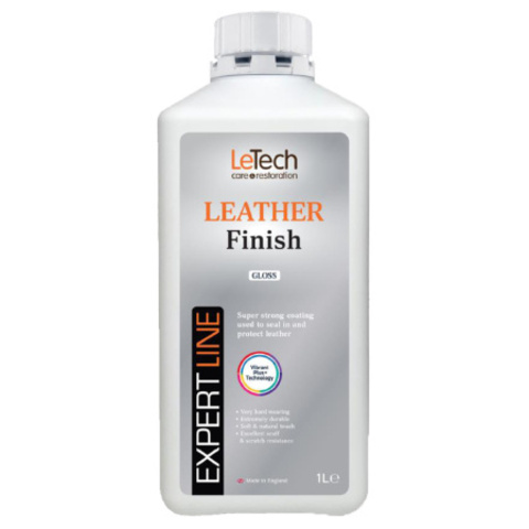 LeTech Expert Line Защитный лак для кожи Глянцевый (Leather Finish Gloss) 1л