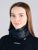 Гибридный флисовый бафф Noname Fleece Neckwarmer черная - 2