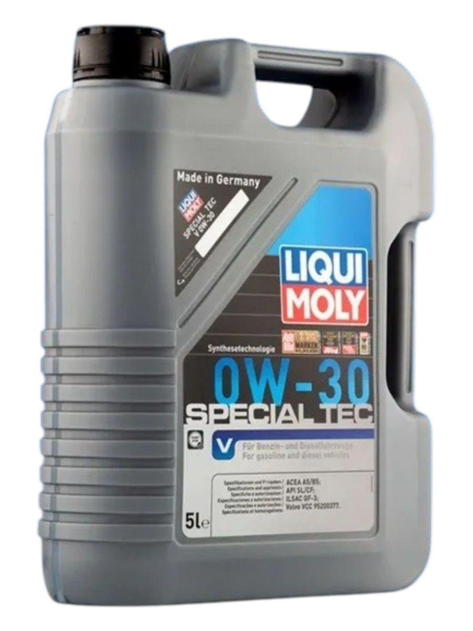 Моторное масло LIQUI MOLY Special Tec V 0W30 синтетическое (Volvo) 5л