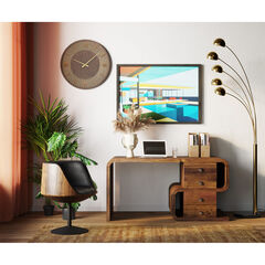 Стол письменный Soft Snake Walnut 150x70 см
