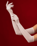 перчатки Gants Blanc белые