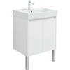Aquanet Nova Lite 302523 Тумба с раковиной, цвет: белый глянец