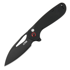 Фото Раскладной нож CJRB Lago, сталь AR-RPM9 с покрытием PVD, рукоять G10, черный