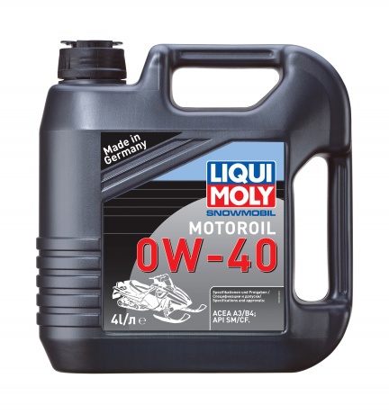 Масло моторное Liqui Moly Snowmobil Motoroil 0W40 синтетическое 4л