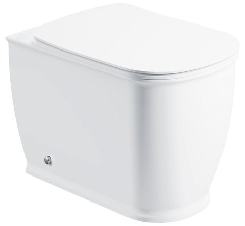 BelBagno Prado BB10150CP Чаша унитаза безободкового, P-trap, цвет: белый