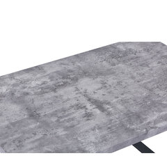 Стол Grey 120x80x77см, серая лава