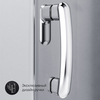 Am.Pm W83G-315-090CG Like Solo Slide Стекла для душ. ограждения 90x90. стекло тонированное. проф хром глян