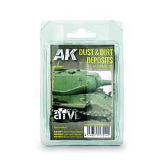Набор красок AK Interactive Dust and Dirt Deposits