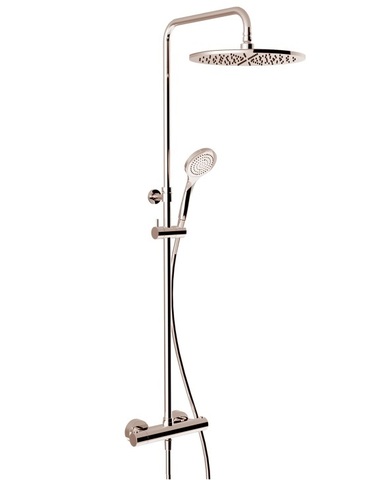 Gessi 35177#149 Душевая стойка, finox brushed nickel