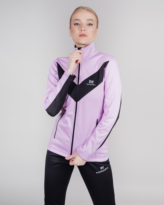 Женский утепленный разминочный костюм Nordski Base Active orchid - 2
