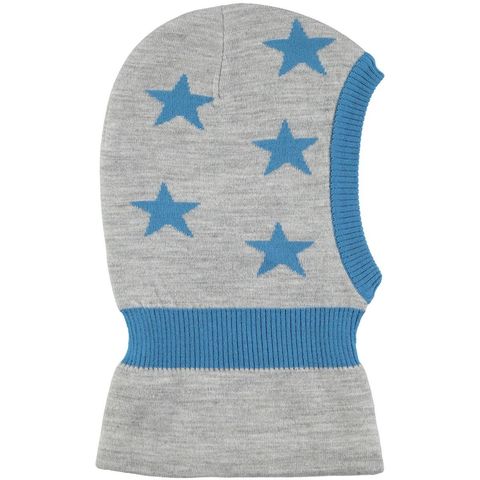 Детская шапка шлем Molo Snow Grey melange