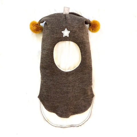 Kivat Wool boys шлем с пумпонами (543/74-Y57)