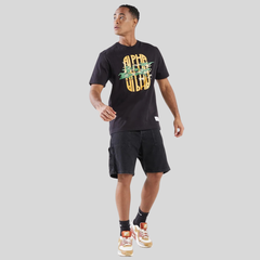 Футболка Alpha Industries Alpha Camo Tee Black (Черная)