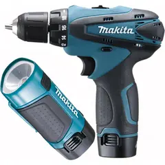 Аккумуляторная дрель-шуруповёрт Makita DF330DWLE