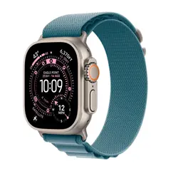 Умные часы Apple Watch Ultra 3 (2025) GPS + Cellular, 49mm, Natural Titanium Case with Light Blue Alpine Loop, S