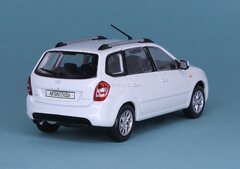 Lada Kalina SW station wagon 2013 white 1:43 DeAgostini Auto Legends New Era #8