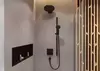 Hansgrohe Pulsify 260 24149670 Душевой кронштейн настенный, чёрный матовый