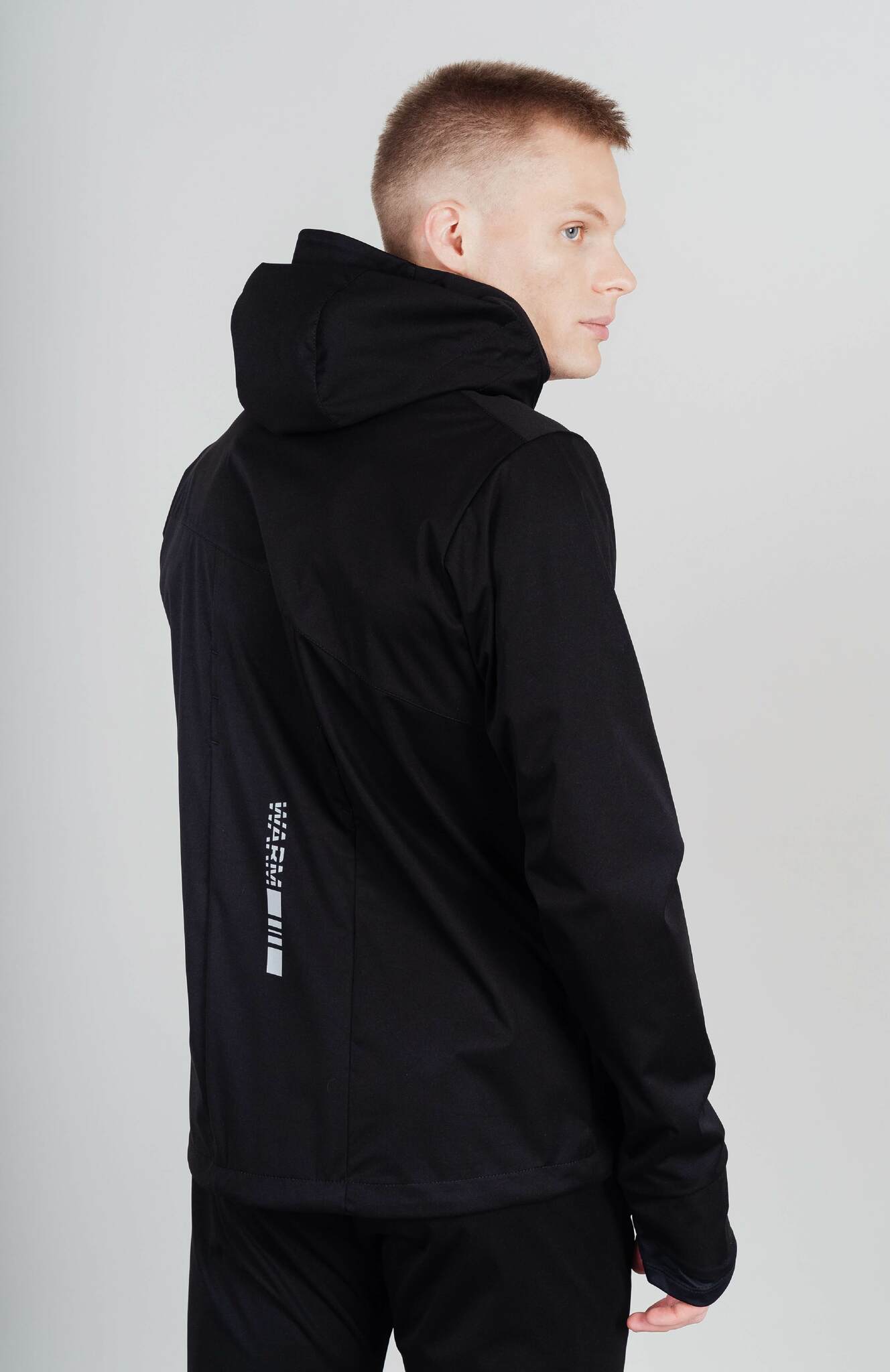 Мужская куртка для бега Nordski Warm black - 3
