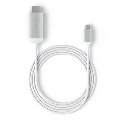 Кабель Satechi USB-C to HDMI 4K 1,8м, серебряный