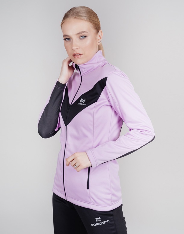 Женский утепленный разминочный костюм Nordski Base Active orchid - 3