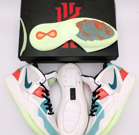 Nike Kyrie 8 'Grey/Blue/Red/Green' 