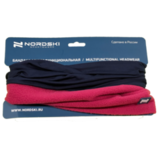 Теплый Бафф Nordski Hybrid Navy Berry