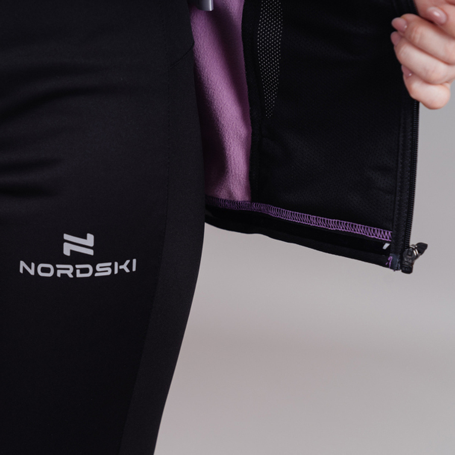 Женский утепленный разминочный костюм Nordski Base Active orchid - 6