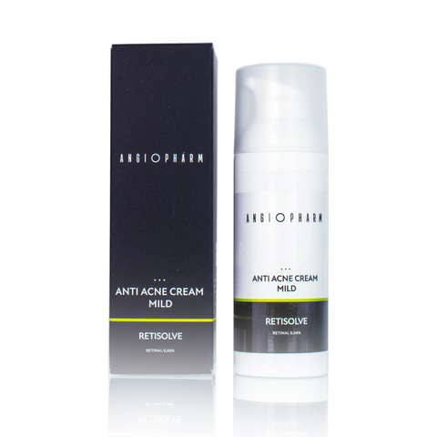 ANGIOPHARM Anti Acne Cream Mild Крем Для Проблемной Кожи с Ретиналем