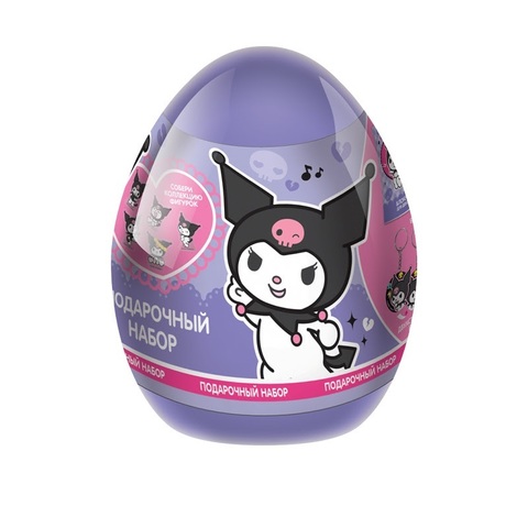 KUROMI Набор в пластиковом яйце XXL 1кор*8бл*1шт