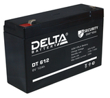 Аккумулятор Delta DT 612 ( 6V 12Ah / 6В 12Ач ) - фотография