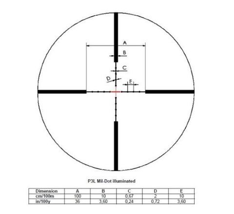 VECTOR OPTICS SIEGFRIED 3-12X50 FFP