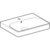 Geberit Smyle Square 500.229.01.1+500.352.JR.1 Раковина 60х48 см+ Шкафчик под раковину 60 см, высота 61.7 см, цвет "пекан"