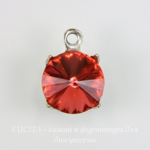 Сеттинг - основа - подвеска для страза 8 мм (39ss) (оксид серебра) ()