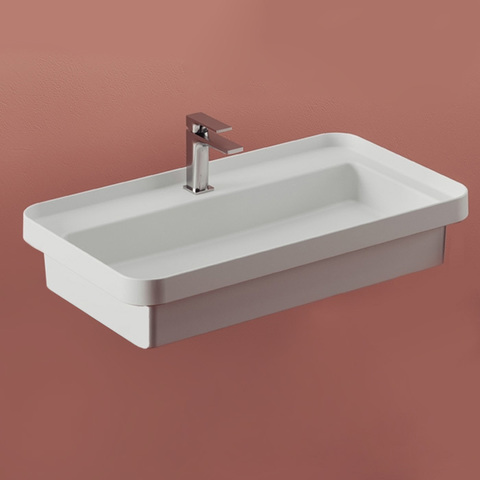 ArtCeram Fuori Scala TFL035 01 00 *1 Раковина встраиваемая, 80x45, цвет: белый