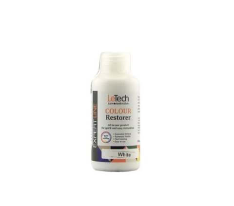 LeTech Expert Line Средство для восстановления цвета кожи (Leather Colour Restorer) White, 200мл