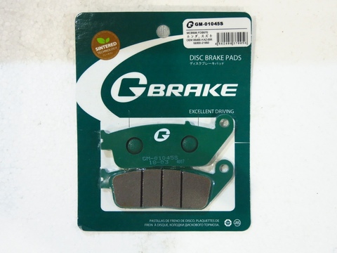 Тормозные колодки G-brake 01045 Honda CB CBR VFR Suzuki