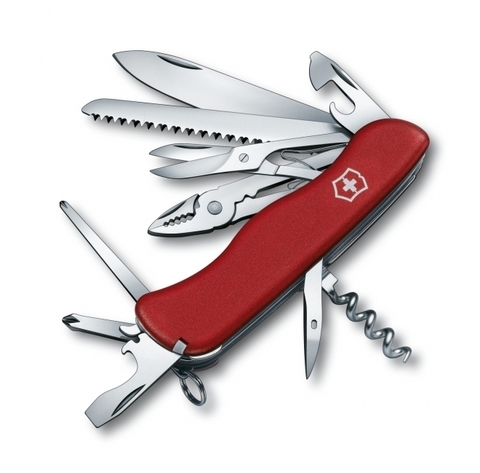 Нож складной Victorinox Hercules, 111 mm, Red (0.9043)