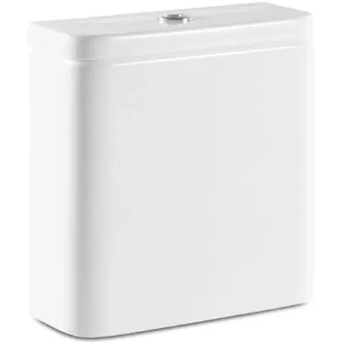 Roca The Gap 34147000Y Бачок с механизмом двойного смыва 4,5/3 л с нижним подводом воды, 365x150x390, белый