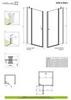 Radaway Eos II DWJ 3799440-01R Дверь душевая в нишу