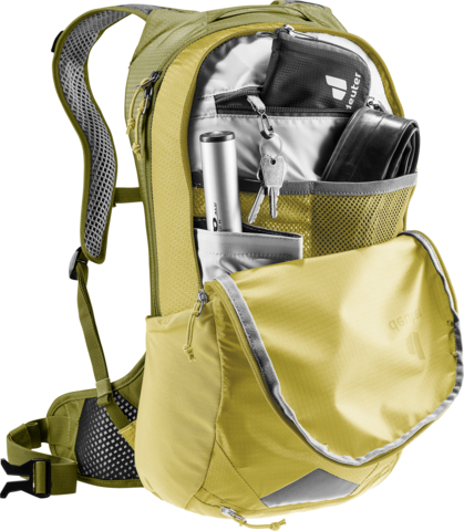 Картинка рюкзак велосипедный Deuter Race Air 10 Linden-Cactus - 6
