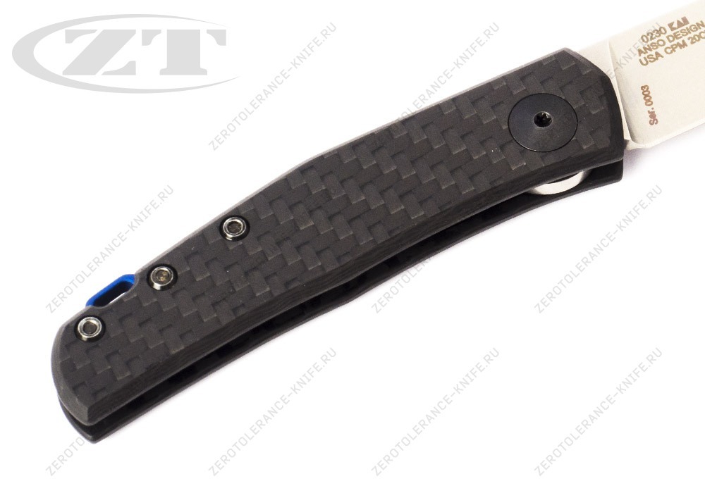 Нож Zero Tolerance 0230 First 3 Anso slip-joint - фотография 