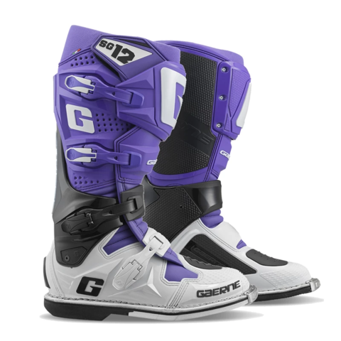Мотоботы Gaerne SG-12 Purple/Black/White LE 41
