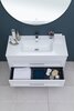 Aquanet 345369 Тумба с раковиной Бостон new 70 (Flash) цв.белый сатин (345369)