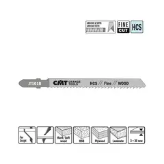 Пилка для лобзика по дереву CMT JT101B-5