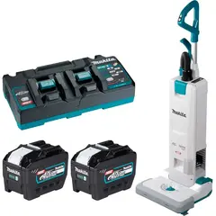 Аккумуляторный вертикальный пылесос с энергокомплектом Makita VC010GZ-191X65-8-191N10-3