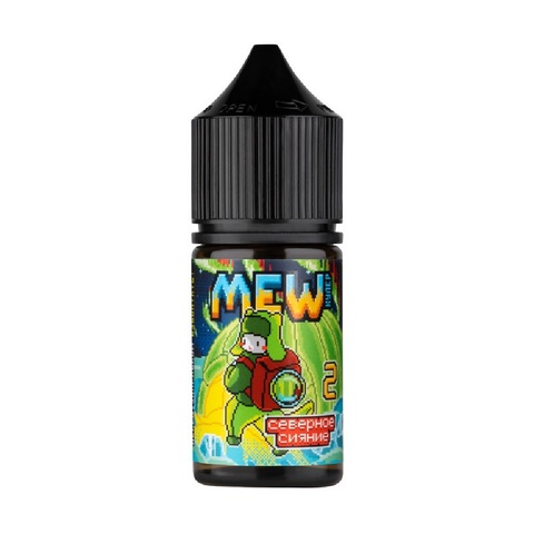 Жидкость MEW Salt 2% 30 ml - Северное Сияние (арбузный фреш со льдом)