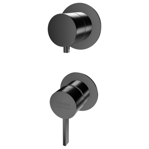 Remer Metrica MC93PWBCFP Смеситель для душа, цвет: чёрный